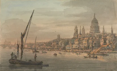 La ville et Saint-Paul depuis la rive sud