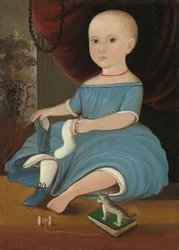 Bébé en bleu