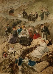 Visiteurs à Ilfracombe, North Devon