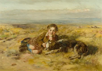 Le petit berger [anciennement catalogué comme Garçon et chien]