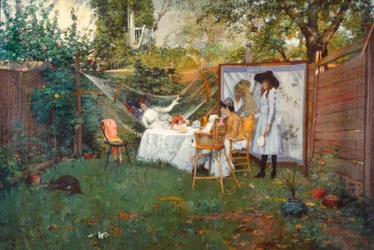 Petit déjeuner en plein air