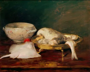 Nature morte avec poisson