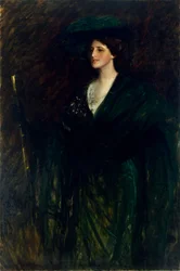 La Dame émeraude, vers 1896-1900
