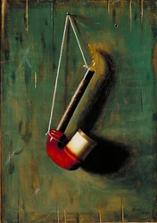 Pipe en écume de mer, 1886