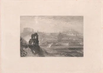 Édimbourg depuis la chapelle Saint-Antoine