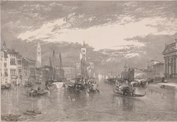 Le Grand Canal, Venise