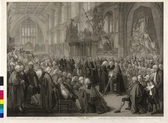 Le Lord Maire de Londres Nathaniel Newnham