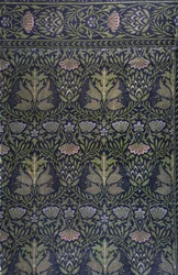 Artichaut. Tapis, vers 1880
