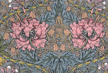 Chèvrefeuille. Tissu décoratif