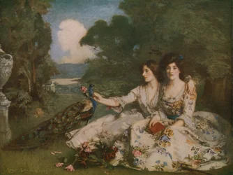 Hélas que le printemps disparaisse avec la rose, 1903, vers 1930