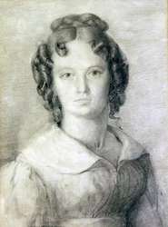 Portrait en Buste de Charlotte Rolfe