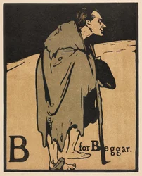 Un Alphabet : B pour Mendiant