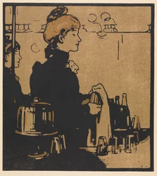 Types de Londres : Barmaid