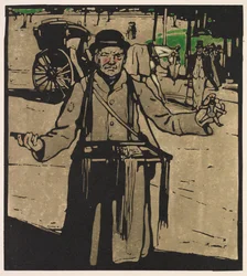 Types de Londres : Colporteur