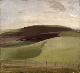 Sur les Collines (Paysage du Wiltshire) 1924