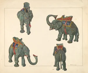 Banque de jouets : Éléphant
