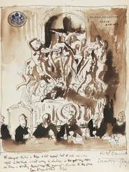 À la Conférence de la Paix, Paris