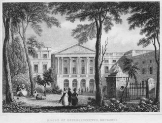 Chambre des représentants, Bruxelles, 1850