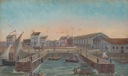 Vieilles Marches du Ferry, années 1870