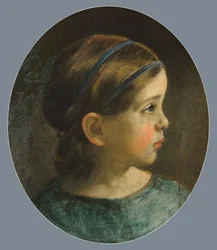 Fille de William Page probablement Mary Page, vers 1840