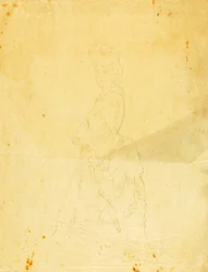 Jeune femme en robe d