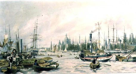 Pont de Londres depuis le bassin