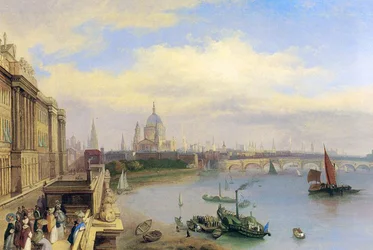 La Tamise et la cathédrale Saint-Paul depuis Somerset House