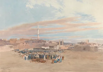 La place du marché, Tanta, Égypte