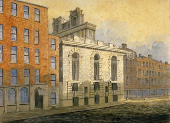 Lombard Street, City de Londres, 1815