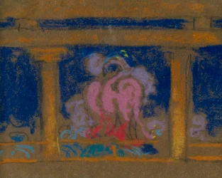 Étude pour la scène de la Fille du ciel, Santa Fe, 1915