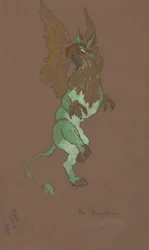 Costume de Gryphon pour Alice au Pays des Merveilles