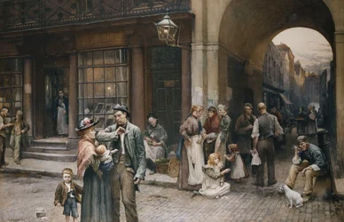 Samedi soir, 1898