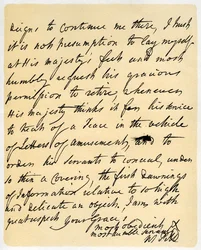Lettre de William Pitt au duc de Newcastle, Hayes, 23 octobre 1759