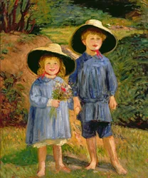 Les enfants dans les bois