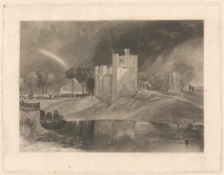 Château de Brougham, près de la jonction des rivières Eamont et Lowther