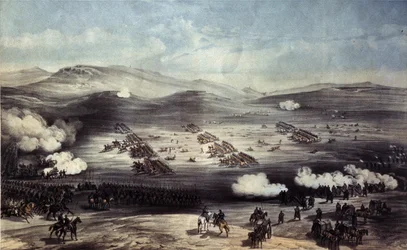 La bataille de Balaklava le 25 octobre 1854. La charge de la brigade légère