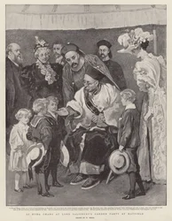 Li Hung Chang à la fête de jardin de Lord Salisbury