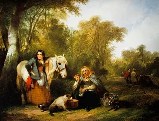 Campement de gitans