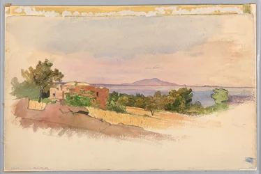 Étude de paysage, Sorrente