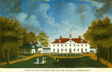 Une vue de Mount Vernon