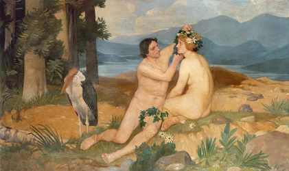 Paradis, vers 1895