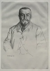Portrait de H. Cock, 1895.