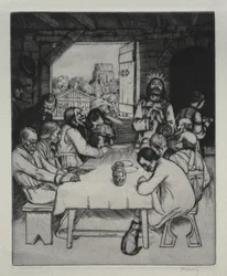 La Cène, 1889