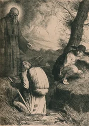 Le Bourbier du découragement, c1916