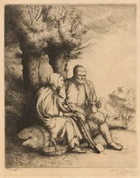 Le Bûcheron, 1881