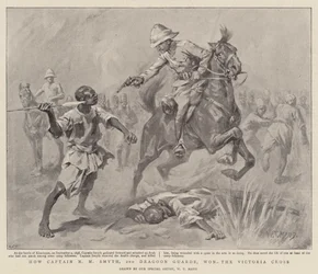 Comment le capitaine N M Smyth, 2nd Dragoon Guards, a remporté la Croix de Victoria