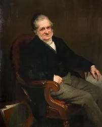 Portrait de Samuel Lines 1778-1863, 1863