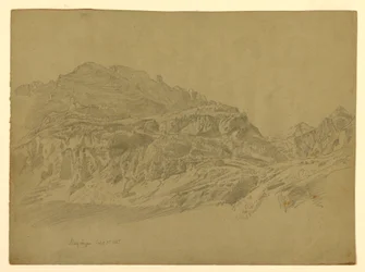 Paysage, Meiringen, Suisse