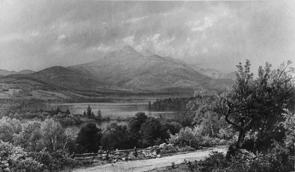Mont Chocorua et lac