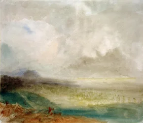 La vallée du Rhône près de Sion